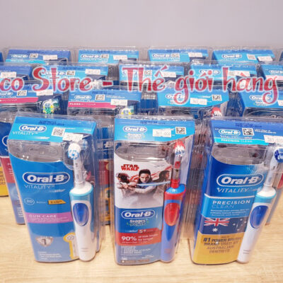 Bàn chải đánh răng đánh răng Oral b 3