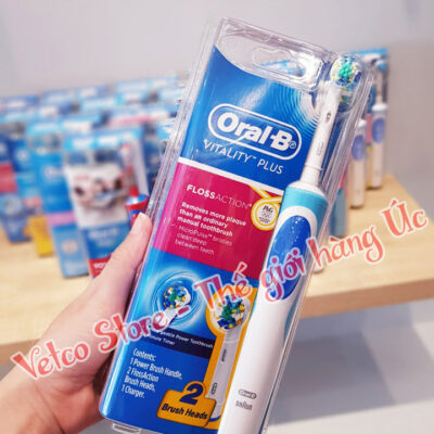Bàn chải đánh răng đánh răng Oral b đầu Floss Action 3