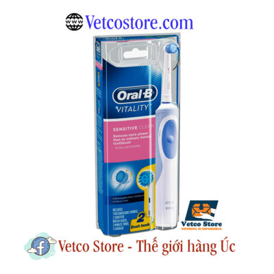 Bàn chải đánh răng đánh răng Oral b đầu Sensitive 2