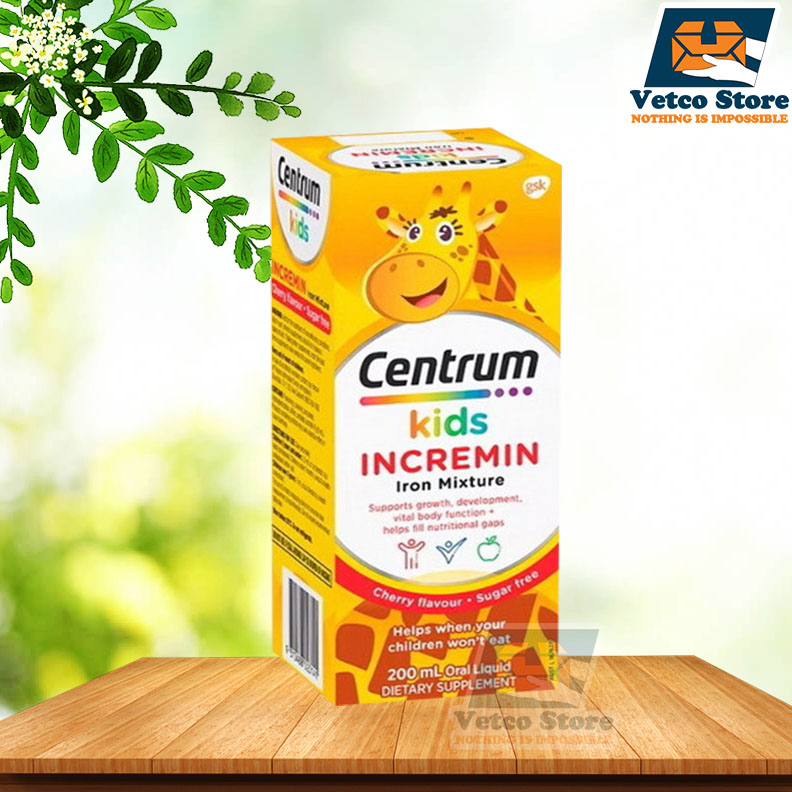 Centrum Kids 200ml - Siro Dành Cho Bé Biếng Ăn Của Úc