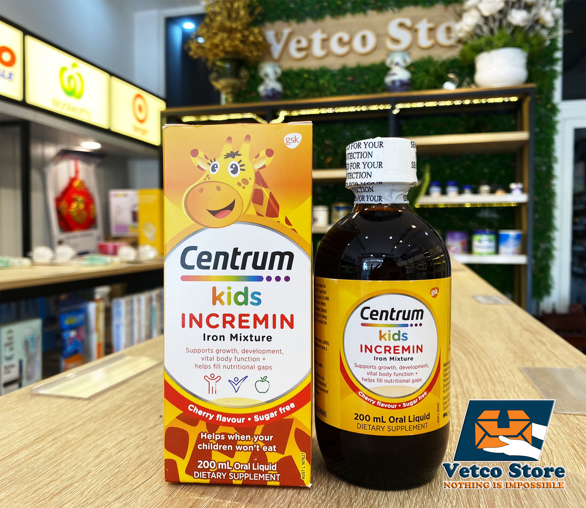 Centrum Kids Siro cho bé biếng ăn1