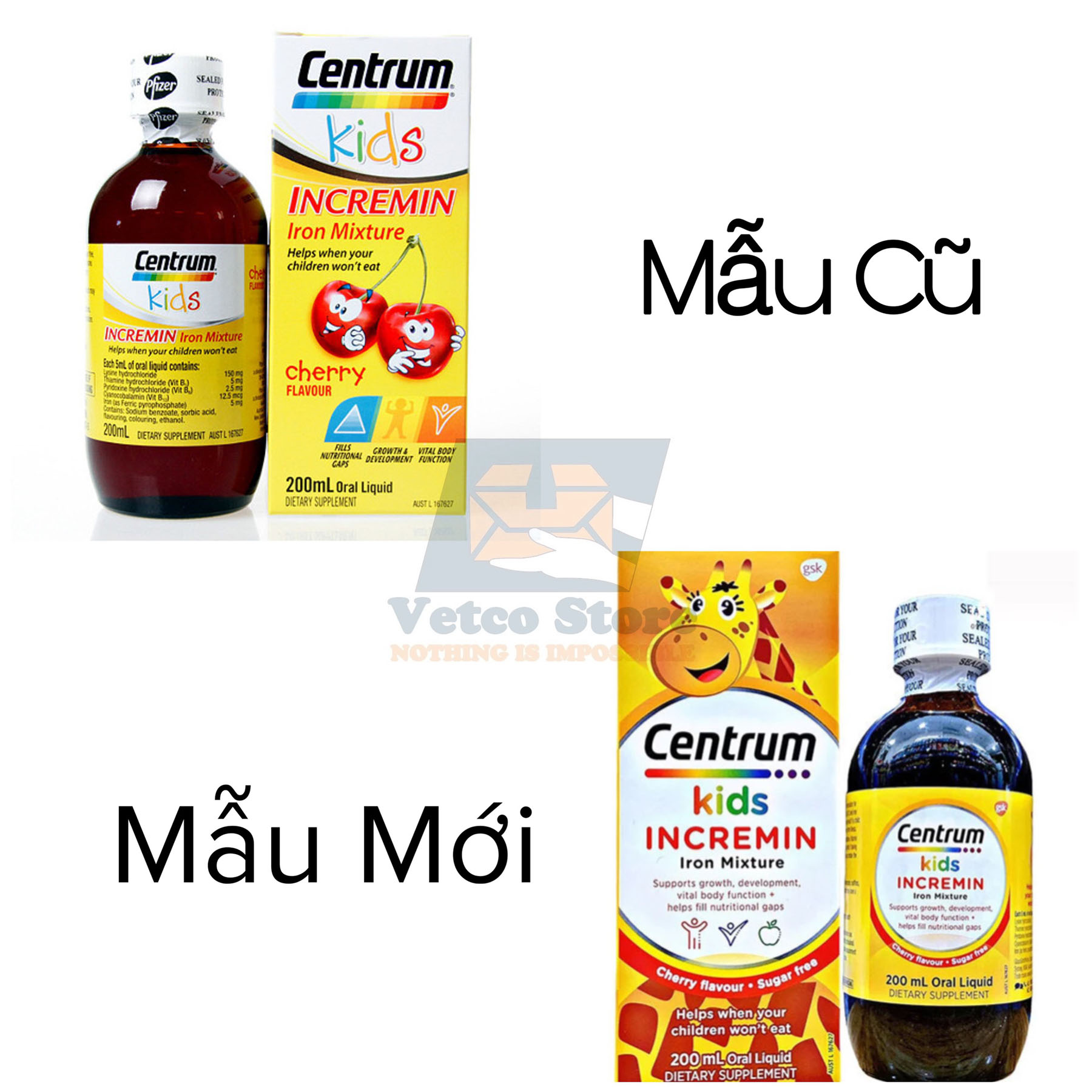 Centrum Kids Siro cho bé biếng ăn2