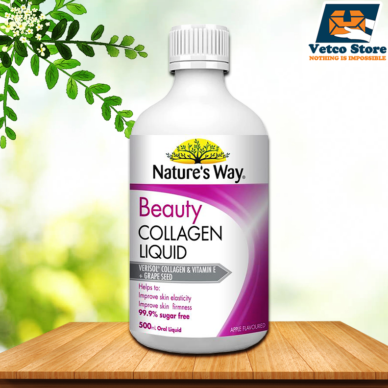 Collagen Dạng Nước Nature's Way Beauty Collagen Liquid 500ml
