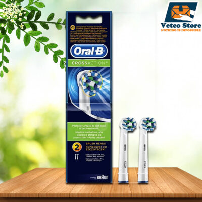 Đầu Bàn Chải Oral-B Crossaction (Vỉ/2 Cái)
