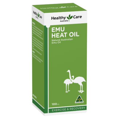 Dầu đà điểu Healthy Care Emu Heat Oil 100ml Mẫu mới 1