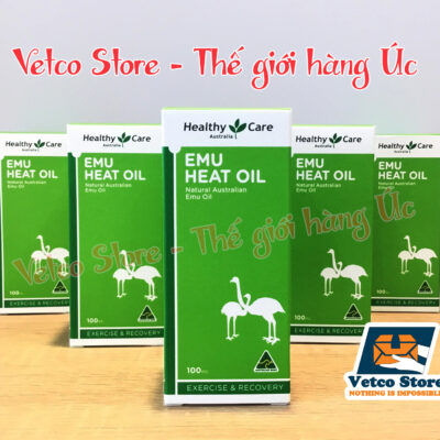 Dầu đà điểu Healthy Care Emu Heat Oil 100ml Mẫu mới 5