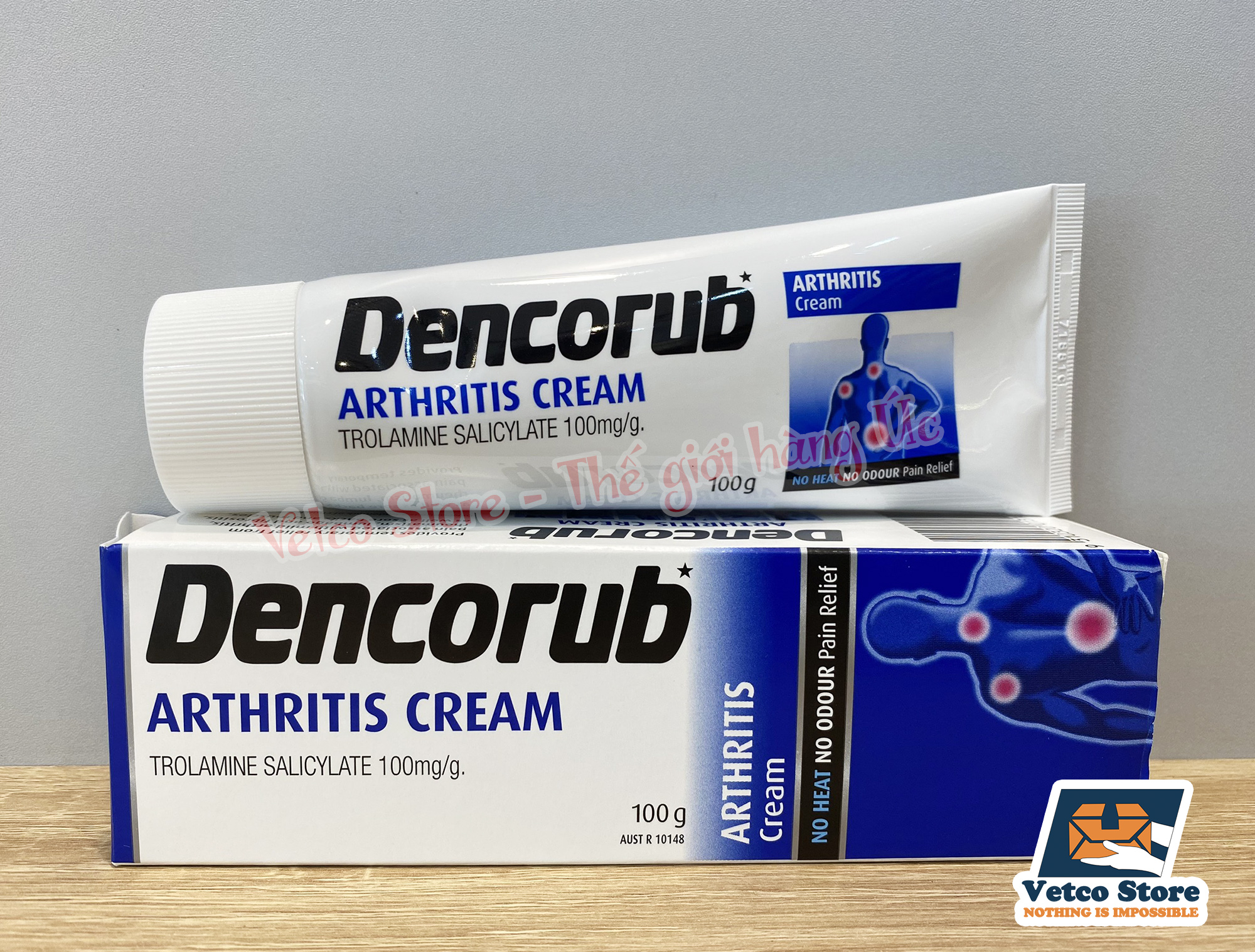 Dầu xoa bóp Dencorub Penetrating Arthritis Cream 100g Mẫu mới 5