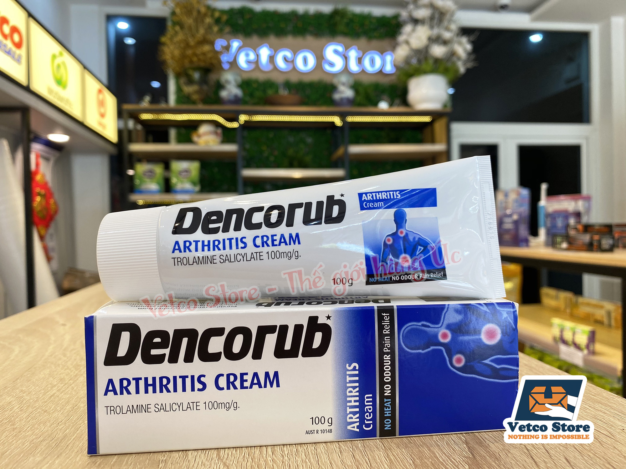 Dầu xoa bóp Dencorub Penetrating Arthritis Cream 100g Mẫu mới 6