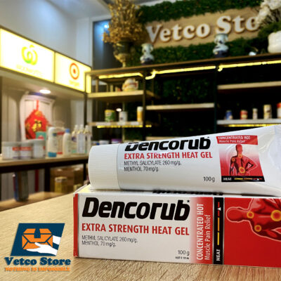Dầu xoa bóp Dencorub extra strength heat gel 100g2