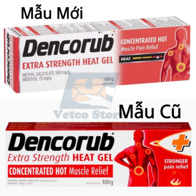 Dầu xoa bóp Dencorub extra strength heat gel 100g4