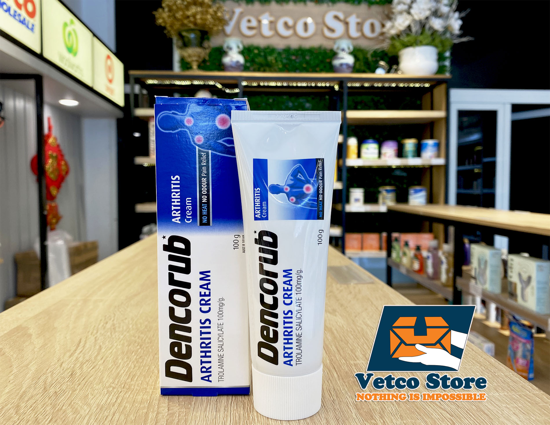 Dầu xoa bóp Dencorub xanh dương