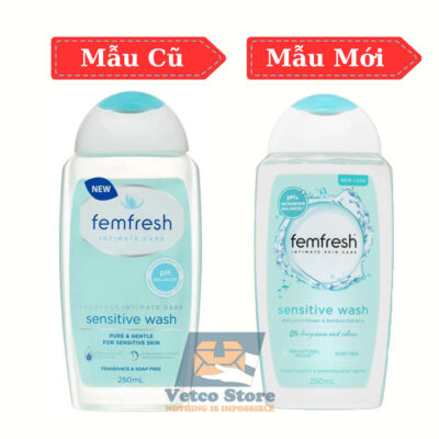 Dung dịch vệ sinh femfresh sensitive wash2