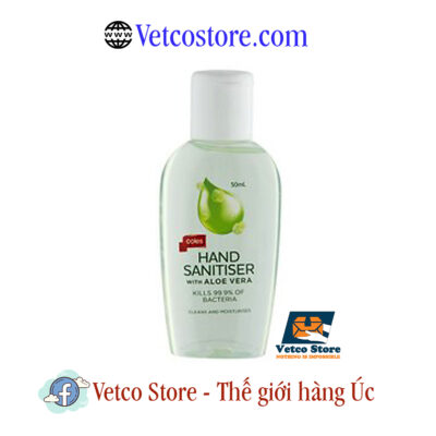 Gel rửa tay nha đam Coles 50ml 1