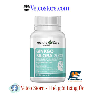 Ginko Biloba Healthy Care mau moi 1