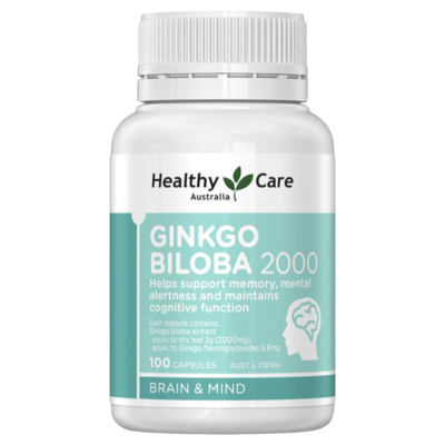 Ginko Biloba Healthy Care mau moi 1