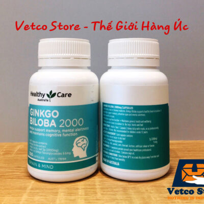 Ginko Biloba Healthy Care mau moi 2