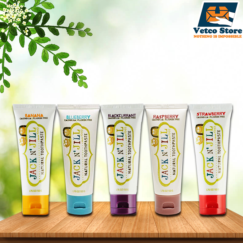 Kem đánh răng em bé Jack n Jill 0