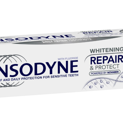 Kem danh rang sensodyne repair and protect whitening 100g 2