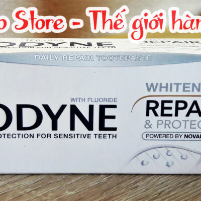 Kem danh rang sensodyne repair and protect whitening 100g 3