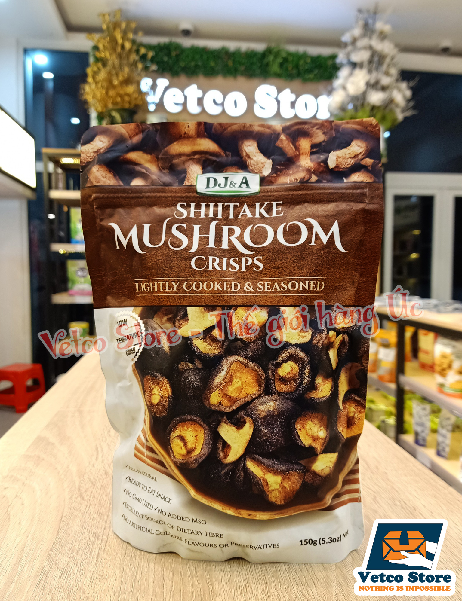 Nấm sấy giòn 150g 3