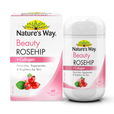 Natures Way Beauty Rosehip va Collagen 1
