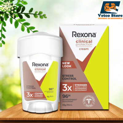 Sáp Khử Mùi Rexona Clinical Protection Cream Stress Control 48g/45ml