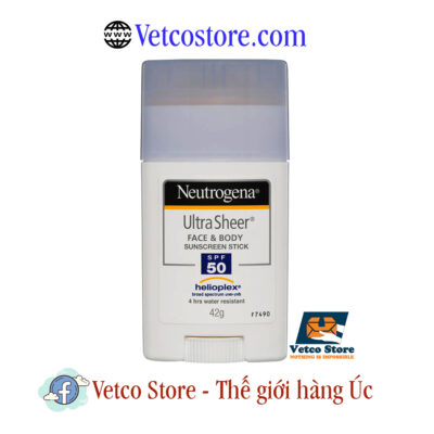 Sáp Lăn Chống Nắng Toàn Thân NEUTROGENA Ultra Sheer SPF 50 4H trong nước 42G 4