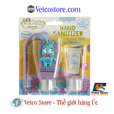Set nước rửa tay khô Jack N Jill màu tím 2