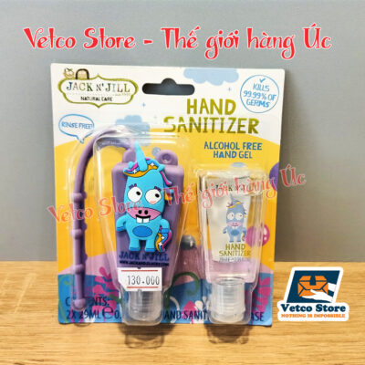 Set nước rửa tay khô Jack N Jill màu tím 3
