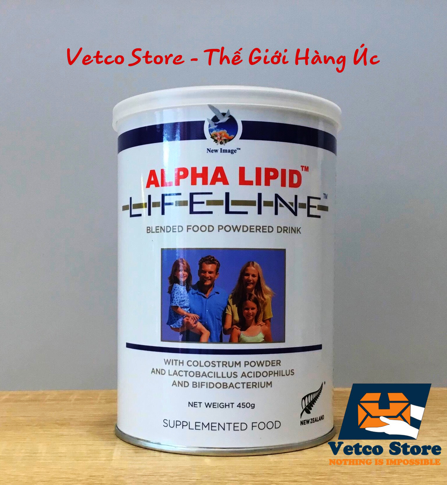 Sữa Alpha Lipid Lifeline 450g 3