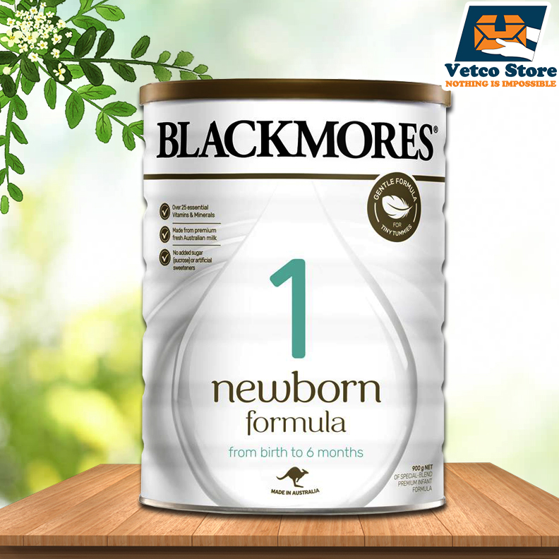 Sữa BLACKMORES Số 1 Newborn 900G (trẻ từ 0-6 tháng)