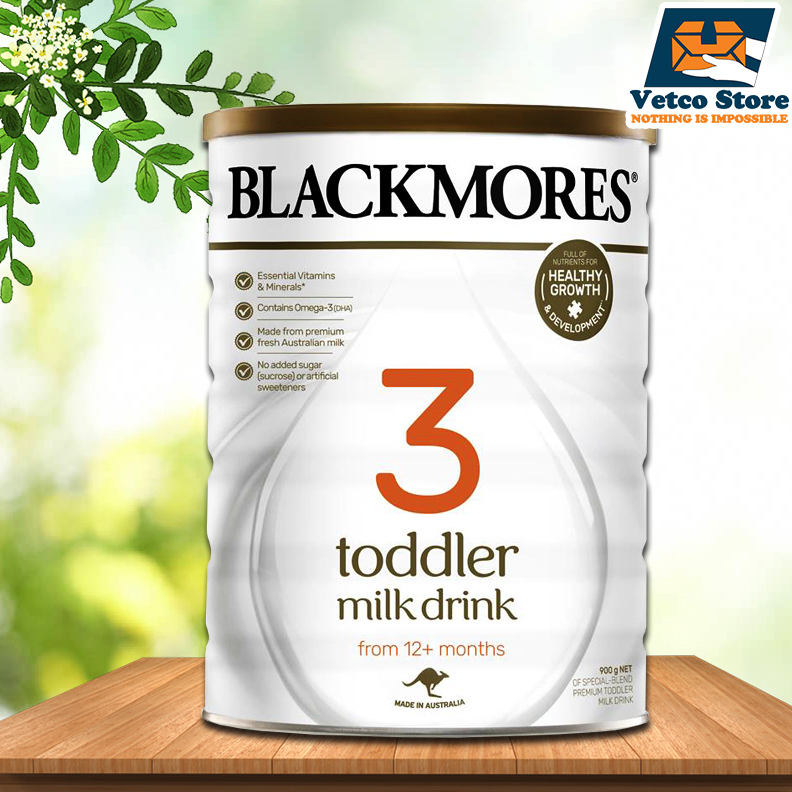 Sữa BLACKMORES Số 3 Toddler Milk Drink 900G (trẻ từ 1 tuổi)