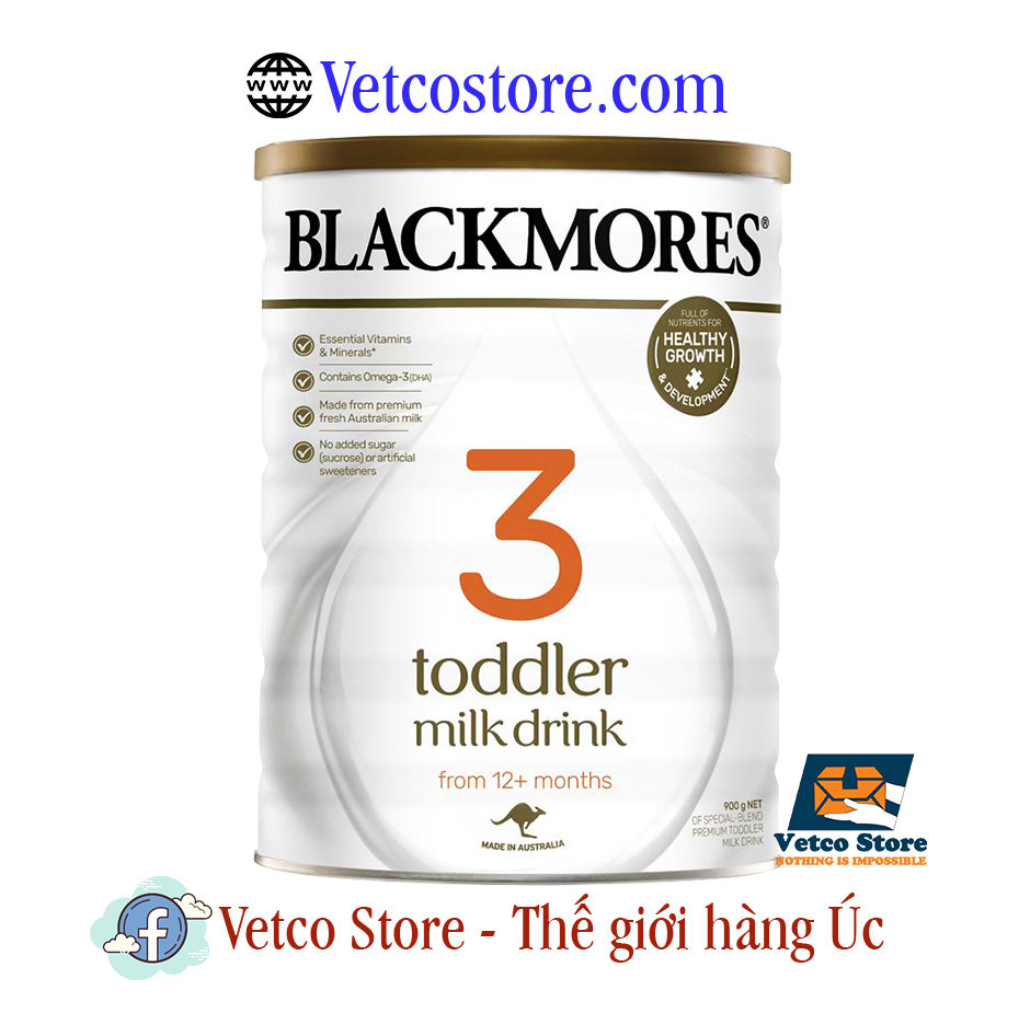 Sữa BLACKMORES Số 3 Toddler Milk Drink 900G 4