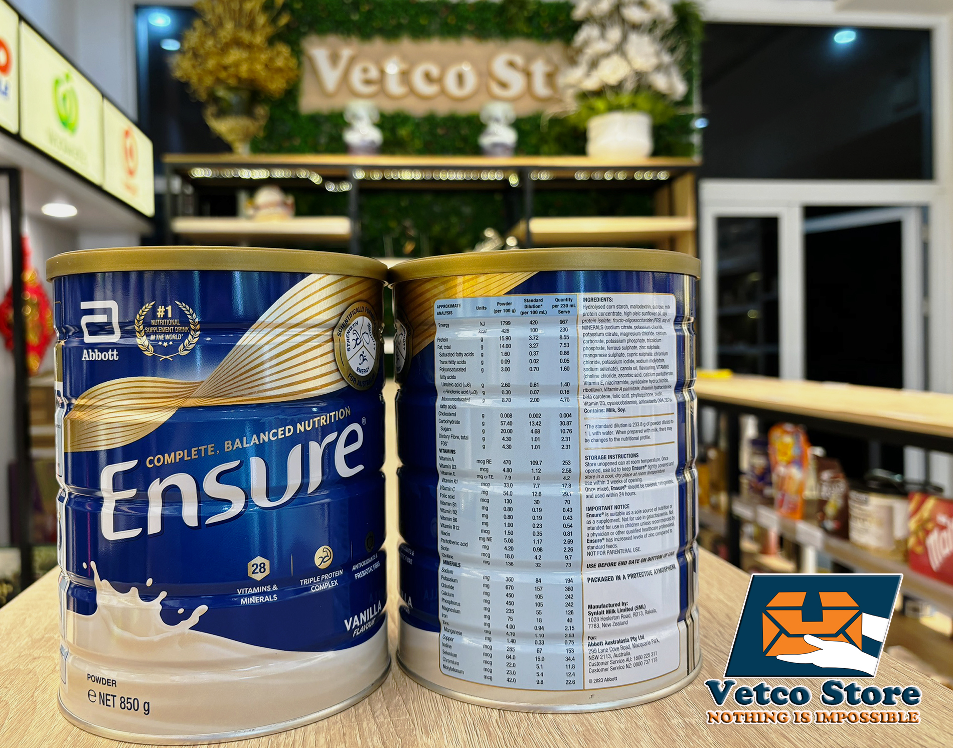 Sữa Ensure Vannila4