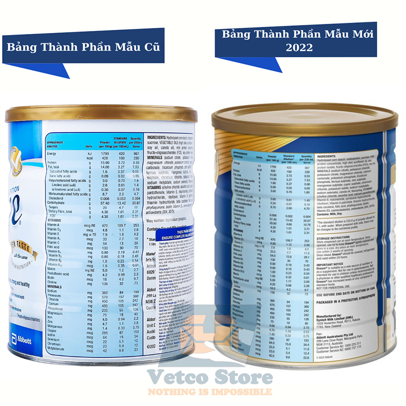 Sữa Ensure Vannila7