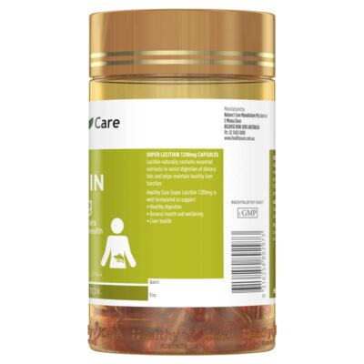 Super Lecithin 1200mg Healthy care 100 viên 4