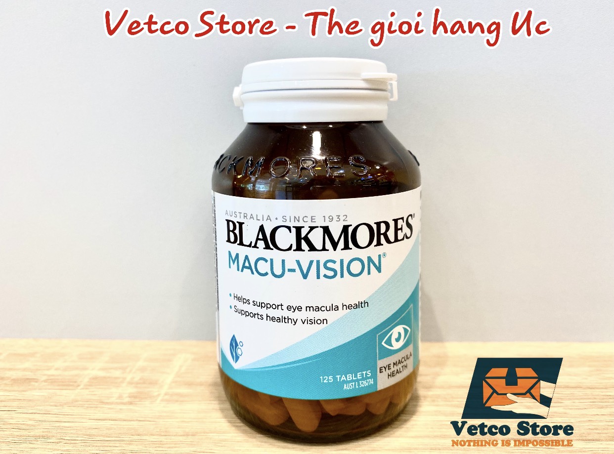 Viên uống bổ mắt Blackmores Macu-vision 150 viên