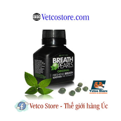 Viên uống thơm miệng Breath Pearls Orginal 50 viên 2