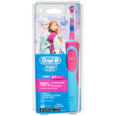 Bàn chải đánh răng đánh răng Oral b đầu Bé Gái 1