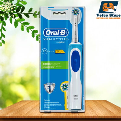 Bàn chải đánh răng điện Oral-B Vitality Plus Ðầu CrossAction
