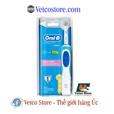 Bàn chải đánh răng đánh răng Oral b đầu Gum Care 2