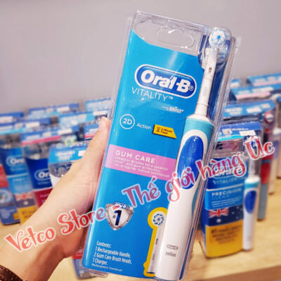 Bàn chải đánh răng đánh răng Oral b đầu Gum Care 3