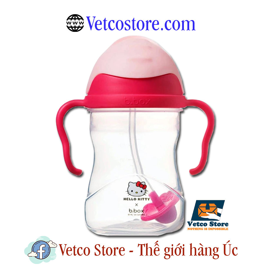 B box cho bé Hello Kitty hồng đậm 1