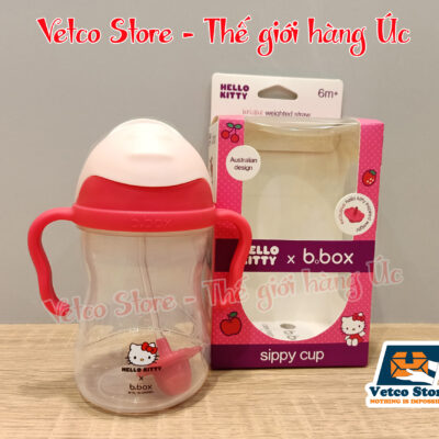 B box cho bé Hello Kitty hồng đậm 4
