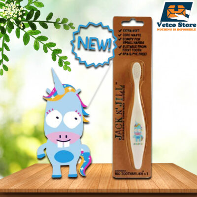 Bàn chải đánh răng Jack N' Jill em bé hình Kì Lân