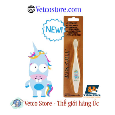 Bàn chải đánh răng Jack n Jill em bé Kỳ Lân 2