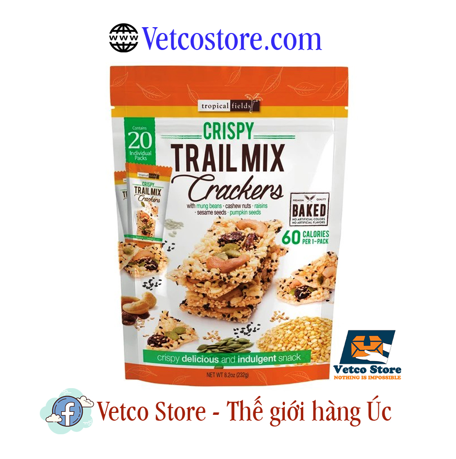 Bánh Crispy Trail Mix Crackers 232g 2