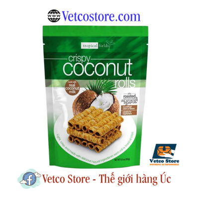 Bánh ống Crispy vị sữa dừa 285gr 1
