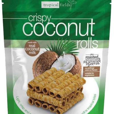 Bánh ống Crispy vị sữa dừa 285gr 1