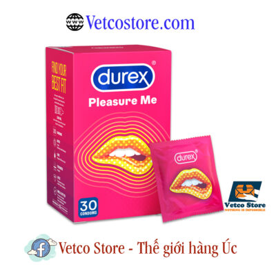 Bao cao su Durex Pleasure Me 30 cái 1